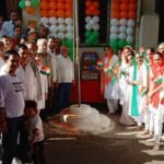 केंद्रीय राज्यमंत्री श्री तोखन साहू ने मुख्य समारोह में किया ध्वजारोहण