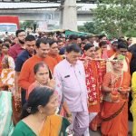 कनकेश्वर धाम जाने उमड़ा शिवभक्तों का सैलाब
